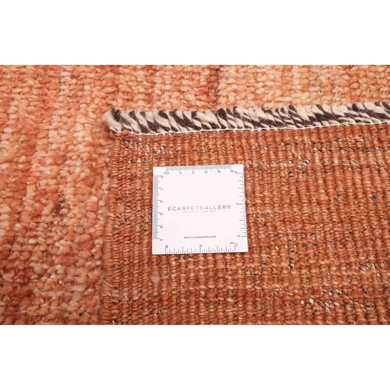 ECARPETGALLERY Hand-knotted Pak Finest Marrakesh Copper Wool Rug - 8'4 x 10'1