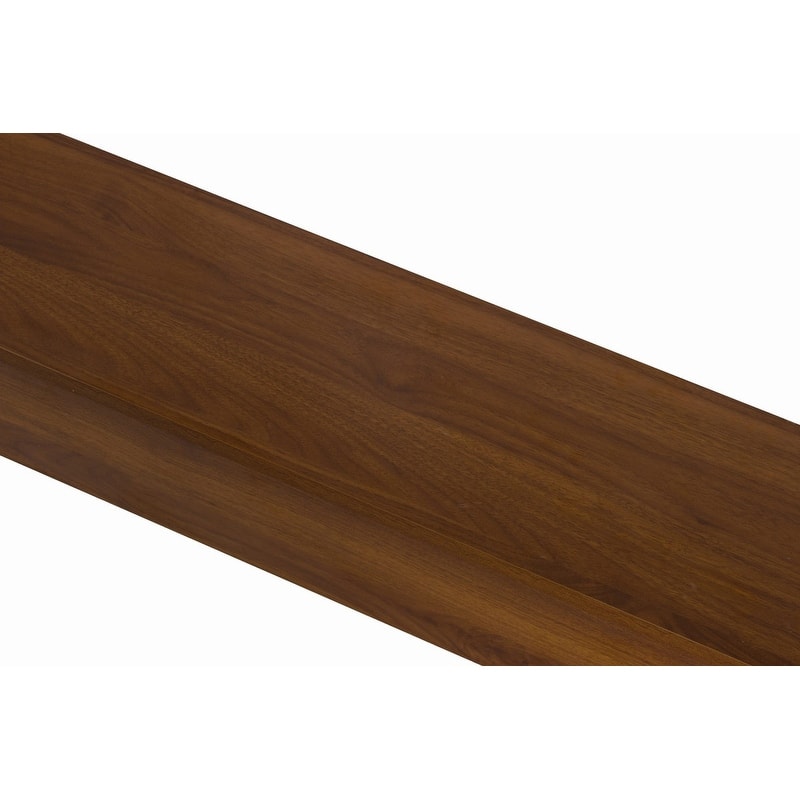 Mid-Century Modern 47.24" Wood Console Table with Natural Finish for Modern Home Decor