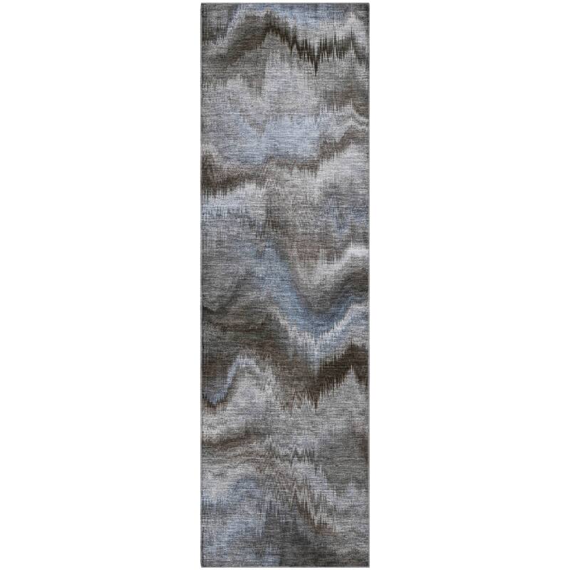 Premium Washable Super Soft Contemporary Blur Mayfield Rug