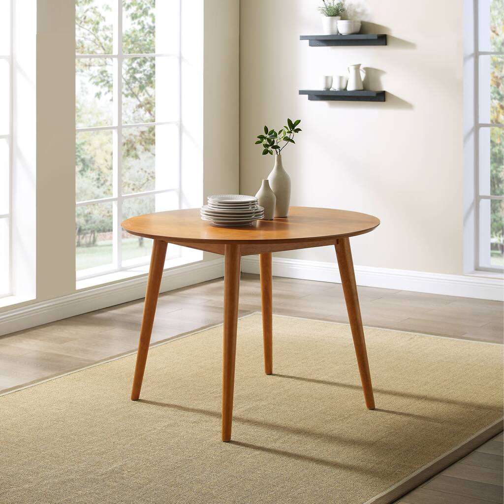 Crosley Landon Round Dining Table - 29.25"H x 41.25"W x 41.25"D