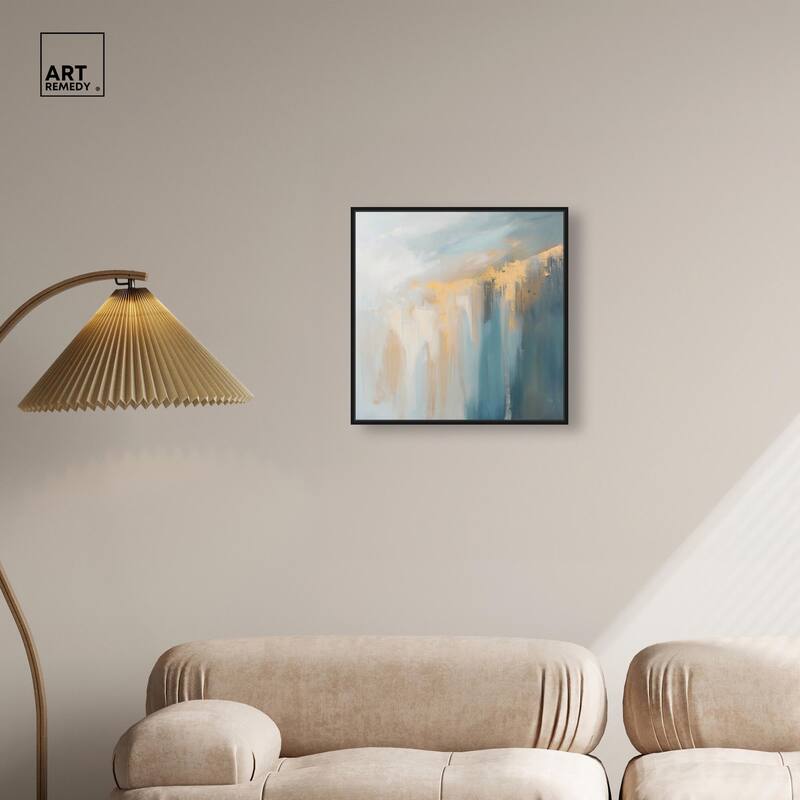 Golden Tears I Canvas by Art Remedy