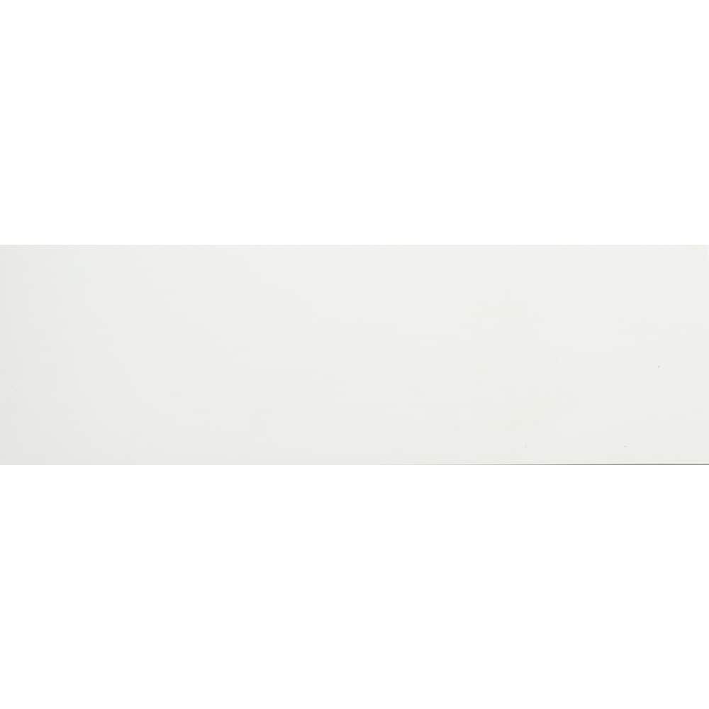 Penthouse 4x12 White Polished Porcelain Subway Tile - Floor, Wall