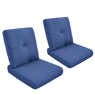 2 Pair Patio Soft Cushions for Outside