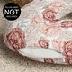 preview thumbnail 3 of 4, Sweet Jojo Designs Blush Pink Boho Shabby Chic Floral Girl Nursing Breastfeeding Pillow Cover Case Pillow Not Included- Bohemian