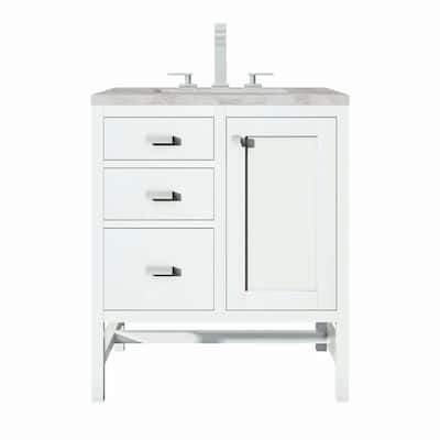 James Martin Vanities E444-V30-3VSL Addison 30" Single Basin Wood
