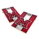 preview thumbnail 1 of 3, Vintage Miami University RedHawks Regulation 2x4 Cornhole Set Include Carry Case