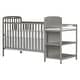 preview thumbnail 3 of 4, Dream On Me Anna 4 in 1 Full Size Crib and Changing Table Combo