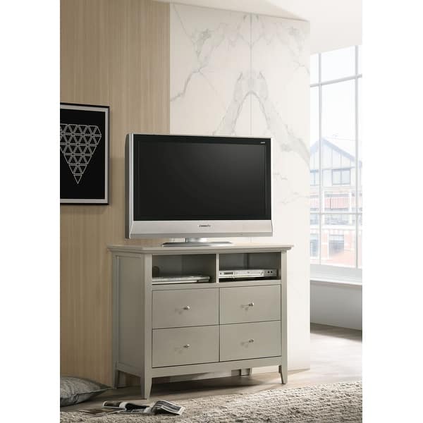 slide 1 of 56, Hammond 4-drawer Wooden Media Chest
