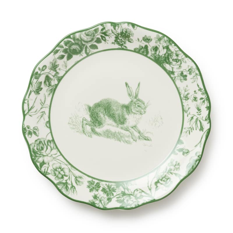 Certified International Le Jardin Set of 4 Salad Plate 8.5" 4 asst - 8.5"W x 8.5"D x 1"H