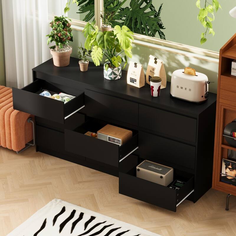 9-Drawer Storage Dresser for Bedroom and Living Room - Two Color Options