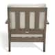 SAFAVIEH Couture Freida Wood Patio Arm Chair - 31.4" W x 35.6" L x 32.6" H - 31"W x 36"D x 33"H