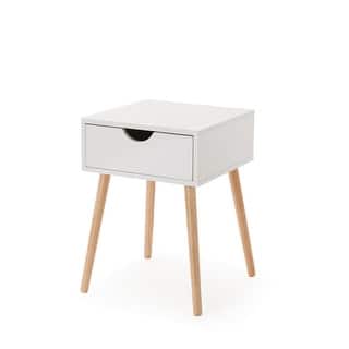 Yak About It® Easy Built Side Table - White by DormCo
