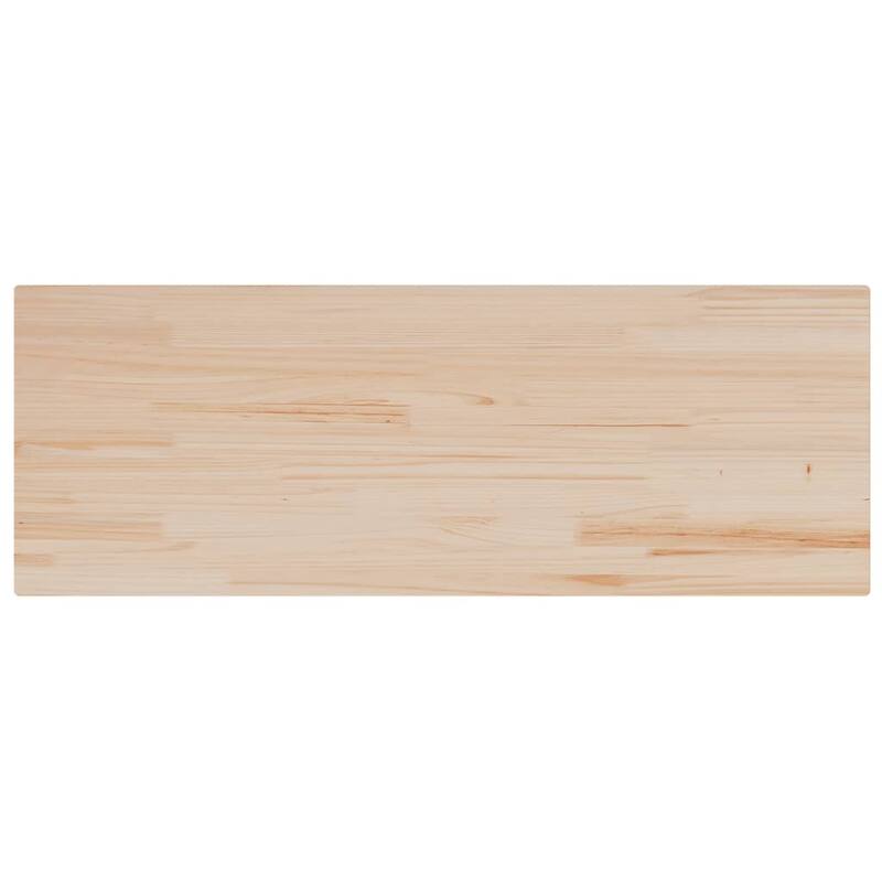 vidaXL Table Top Pine Solid Pine Wood 43.3 x 15.7 x 0.7 in Durable - 15.7 x 43.3 x 0.7 in