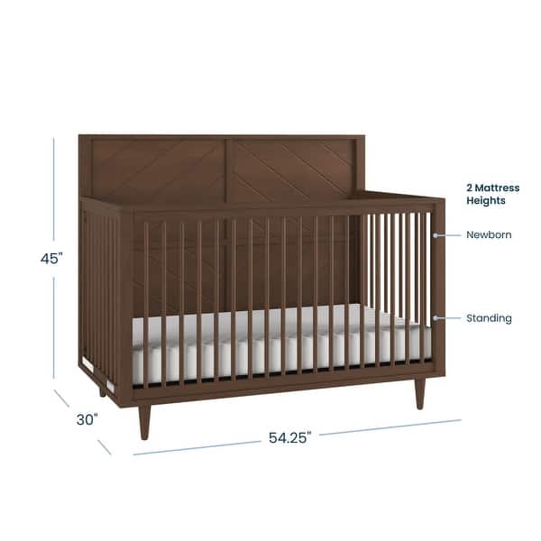 dimension image slide 0 of 2, Surrey Hill 4-in-1 Convertible Crib