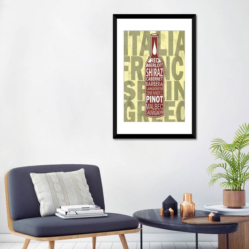 iCanvas "Red Wines" by Fly Graphics