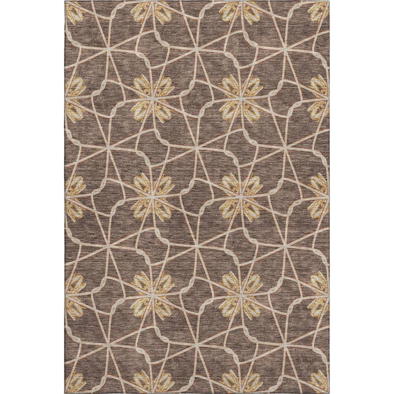 Premium Washable Super Soft Contemporary Tangle Mayfield Rug