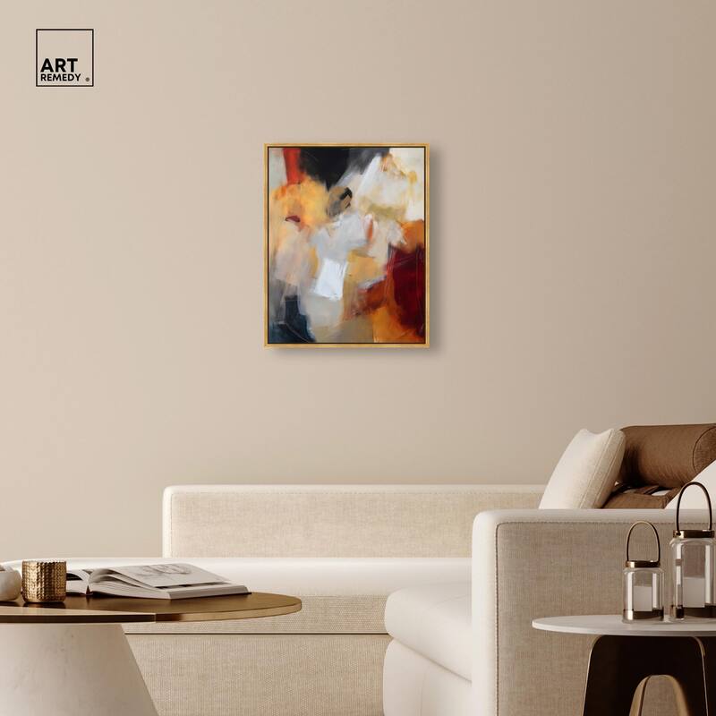 Earth and Fire III Canvas by Art Remedy