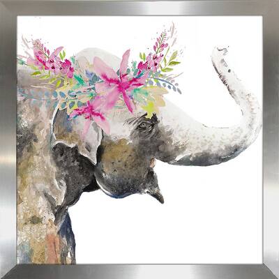 "Crowned Elephant" Print on Acrylic.