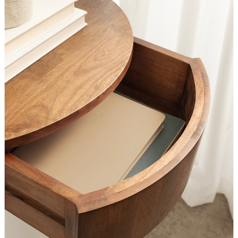 Kate and Laurel Reid Floating Wood Side Table
