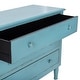 preview thumbnail 12 of 12, SAFAVIEH Talbet Distressed Blue 3-Drawer Storage Chest
