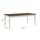 preview thumbnail 19 of 18, Tournus 4-6-Person Extendable Solid Rubberwood Dining Table Set by iNSPIRE Q Classic