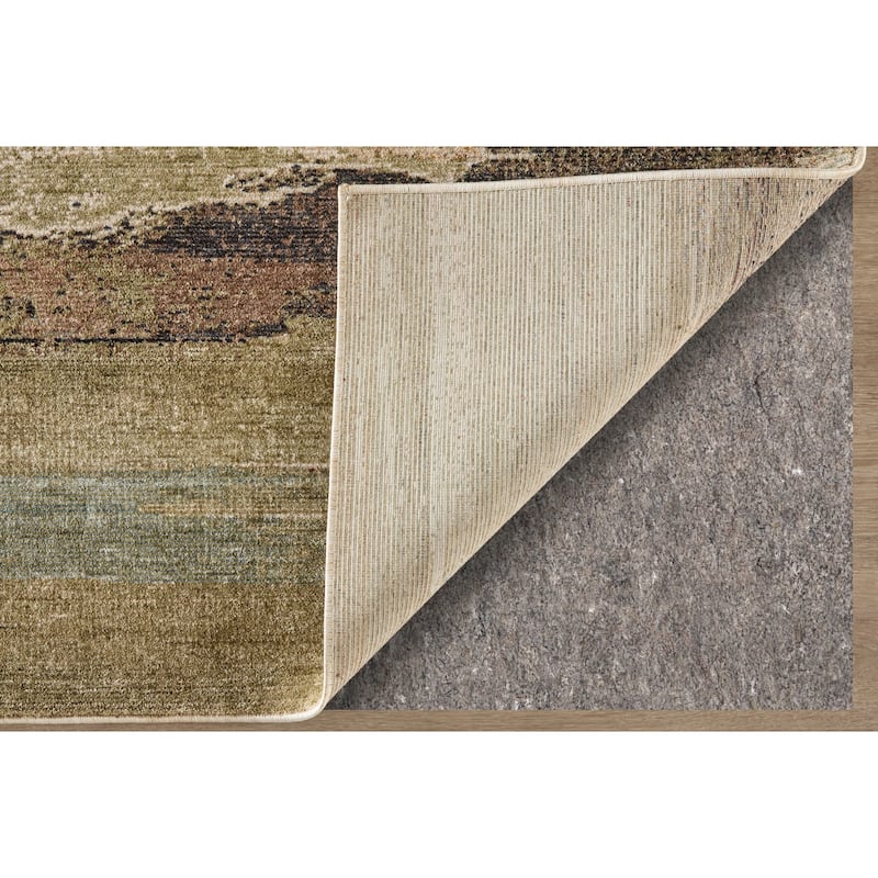 Grand Bazaar Stirling Machine Made Abstract Modern Area Rug