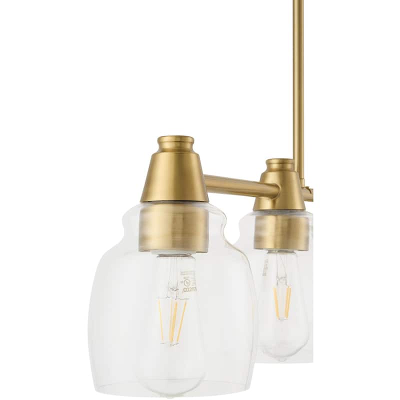 Livabliss Cavtat Rustic Chandelier - 5"L x 33"W x 8"H