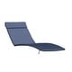 preview thumbnail 57 of 75, Salem Outdoor Chaise Lounge Cushion (Set of 2) by Christopher Knight Home - 79.25"L x 27.50"W x 1.50"H