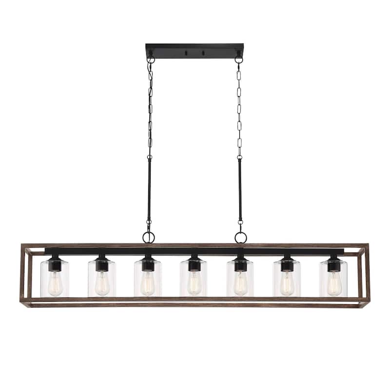 Acroma 7 Lights 52In Modern Kitchen Chandelier - UL - N/A
