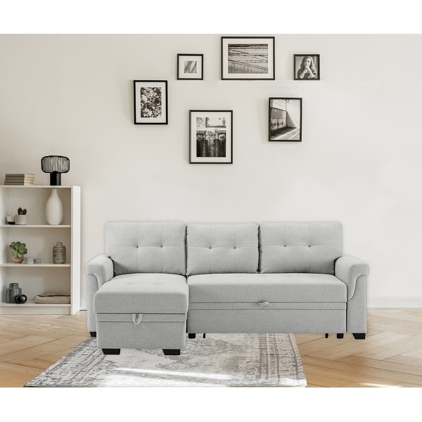 Pull out hotsell reversible sleeper sectional