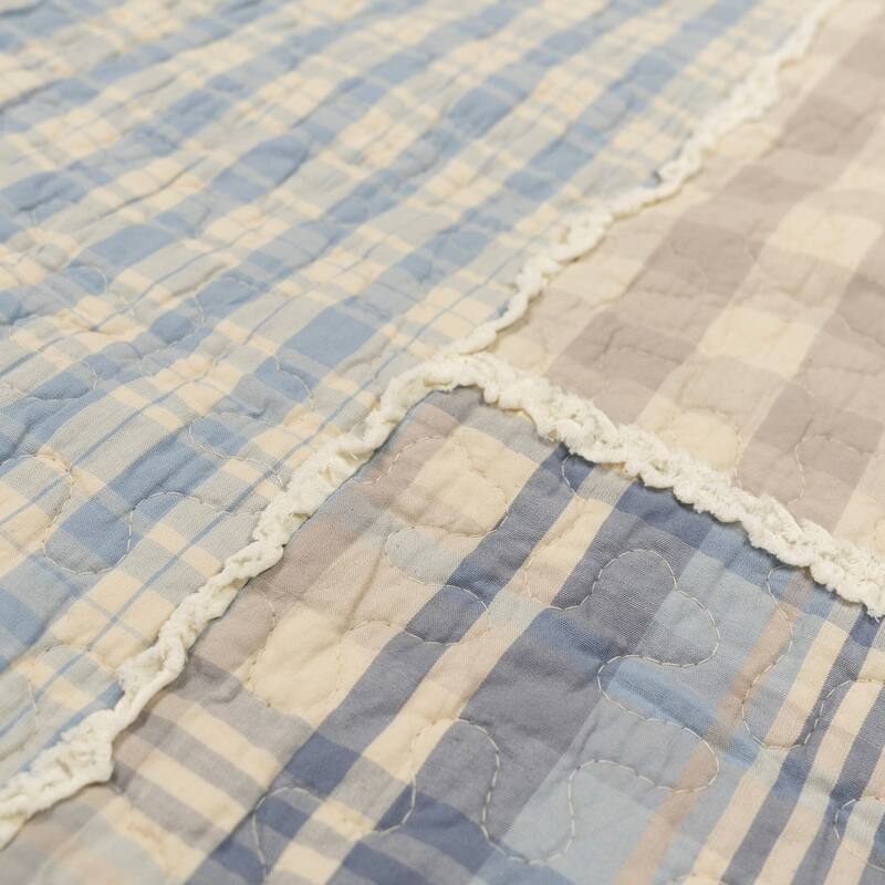 Donna Sharp Slate Cobblestone Cotton Throw
