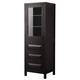 Option Dark Espresso, Matte Black Trim
