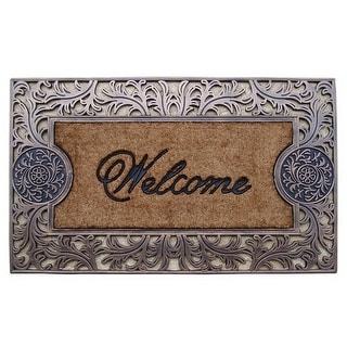 A1HC Natural Coir and Rubber doormat 23"X38"