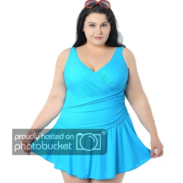 one piece with skirt