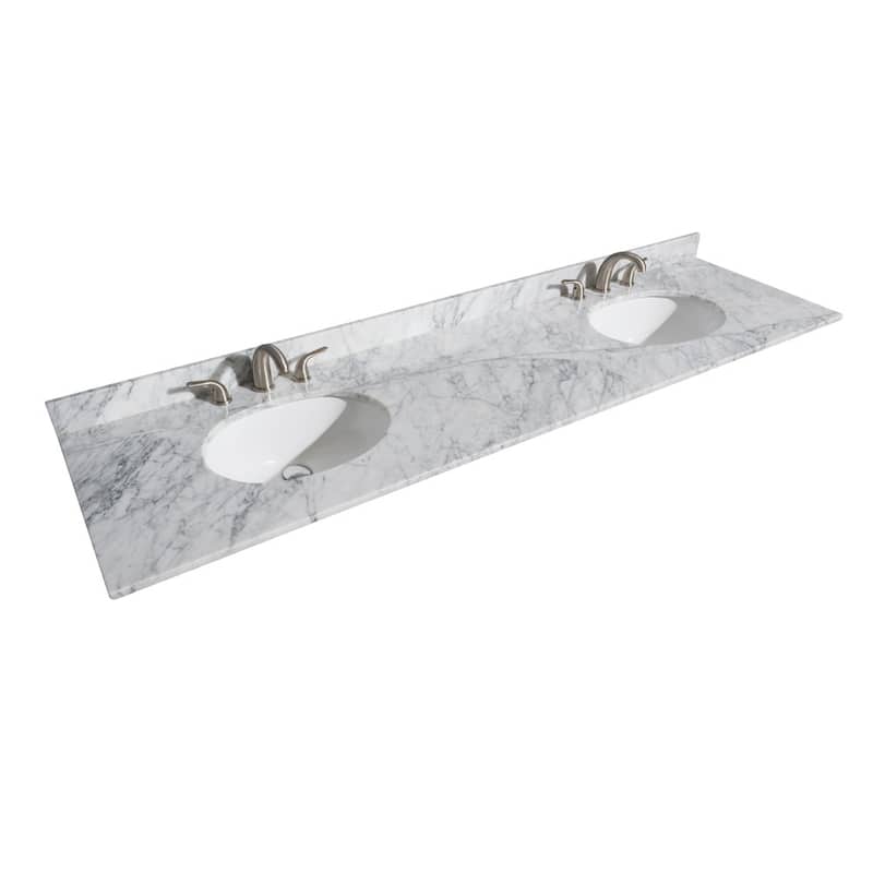 Wyndham Collection Sheffield 80" Freestanding Vanity Set with Hardwood