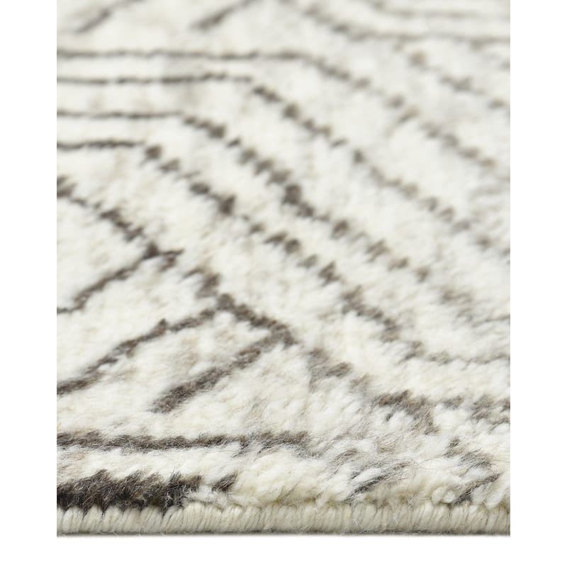 Overton Handmade Boho Geometric Area Rug