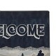preview thumbnail 2 of 0, Laural Home Blue Cliff Mountain Outdoor Door Mat