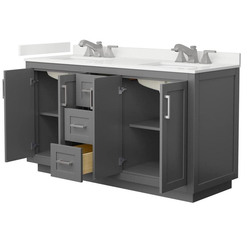 Wyndham Collection WCF292960D-QTZ-US3MXX Miranda 60" Free Standing
