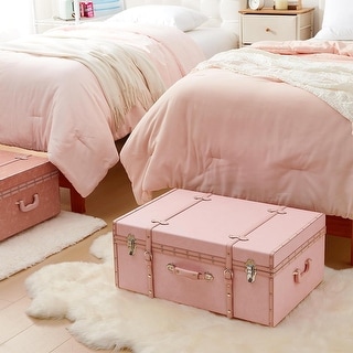 Texture® Brand Trunk - Heavenly Pink by DormCo - Bed Bath & Beyond