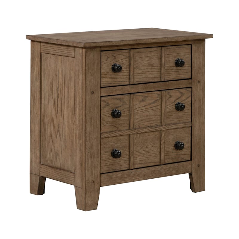 Liberty Furniture Grandpa's Cabin Sleigh Bed, Dresser, Mirror, Chest, Night Stand - California King, King or Queen