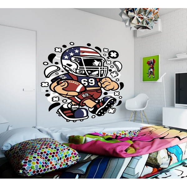 American Football Nursery wall decal American Football Kids room