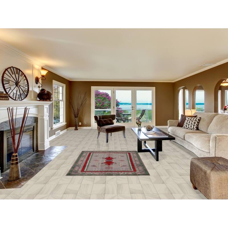 Kazak Oriental Accent Rug Handmade Wool Carpet - 4'3" x 5'8"