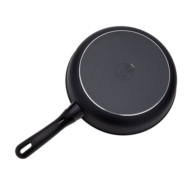 Henckels Nola 3.9-qt Aluminum Ceramic Nonstick Saute Pan with Lid - Black
