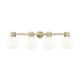 Option Brushed Brass / Gloss White