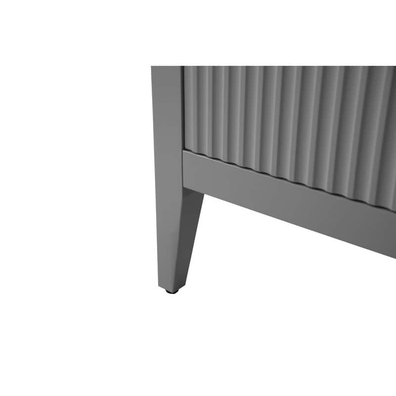 Vanity Art 20" Single Sink Bathroom Vanity Cabinet with Ceramic Top