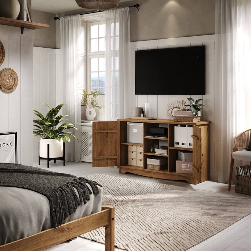 Wood Buffet Sideboard Corona Gray | Furniture Dash