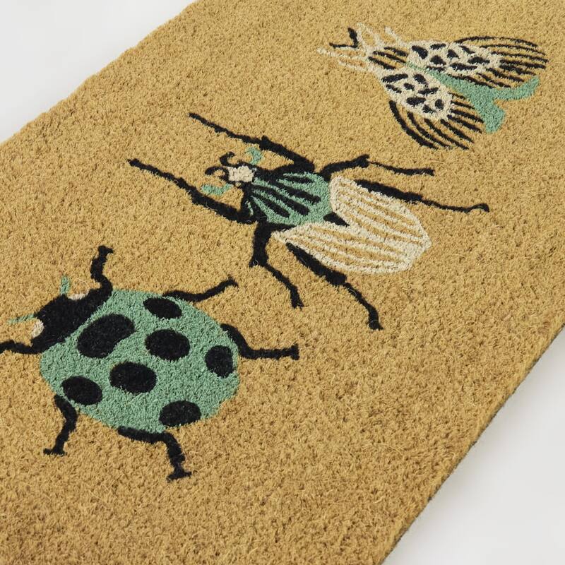 Beetle and Bugs Nature 18" x 30" Doormat - 18" x 30"