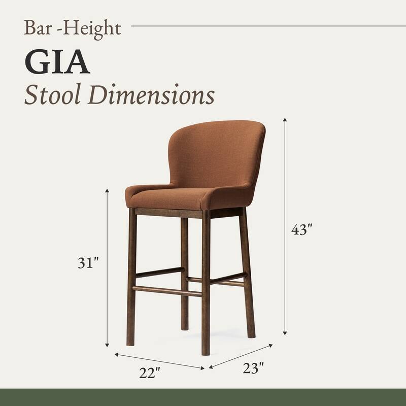 Maven Lane Gia Kitchen Dining Stool