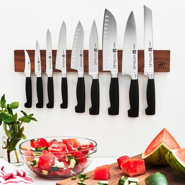 Shop Zwilling J A Henckels Four Star 6 Inch Utility Knife Black Stainless Steel Overstock 14291532