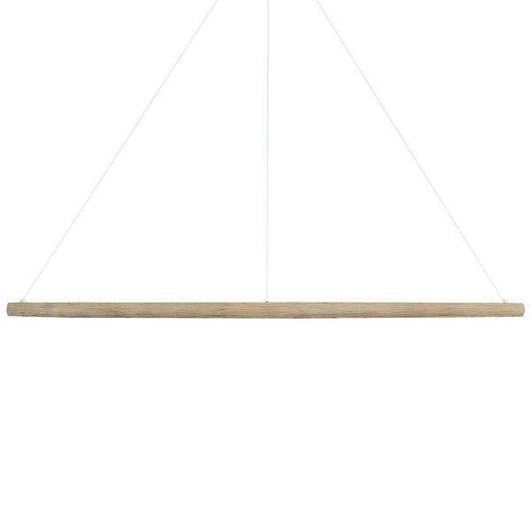 slide 2 of 11, Golden Lighting 5460-47 Veritas 48" Wide Ring Chandelier Walnut